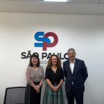 Reunión de trabajo productiva con la Sra. Márcia Gomide, Directora de Negocios y Exportación, y Directora Comercial de São Paulo Negócios