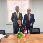 Firma de convenio de colaboración entre  Cámara de Comercio Brasil-Perú y la Cámara de Comercio de São Paulo 