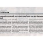 PERÚ Y BRASIL: GESTOS QUE DEBEN SER DECISICIONES