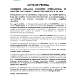 NOTA DE PRENSA CAMBRAPER | PERÚ–BRASIL